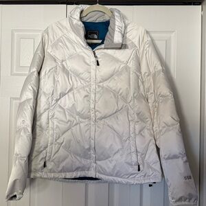 The North Face Women's White Puffer Jacket